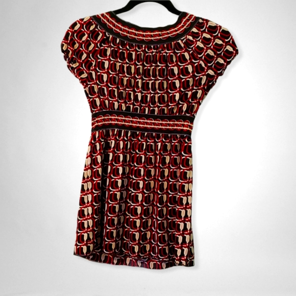 Max Studio Pilgrim Top with Empire Waist-XS - Picture 2 of 3